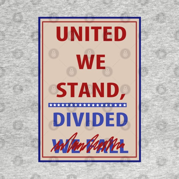 United We Stand the Late Show Stephen Colbert T-Shirt by osaya